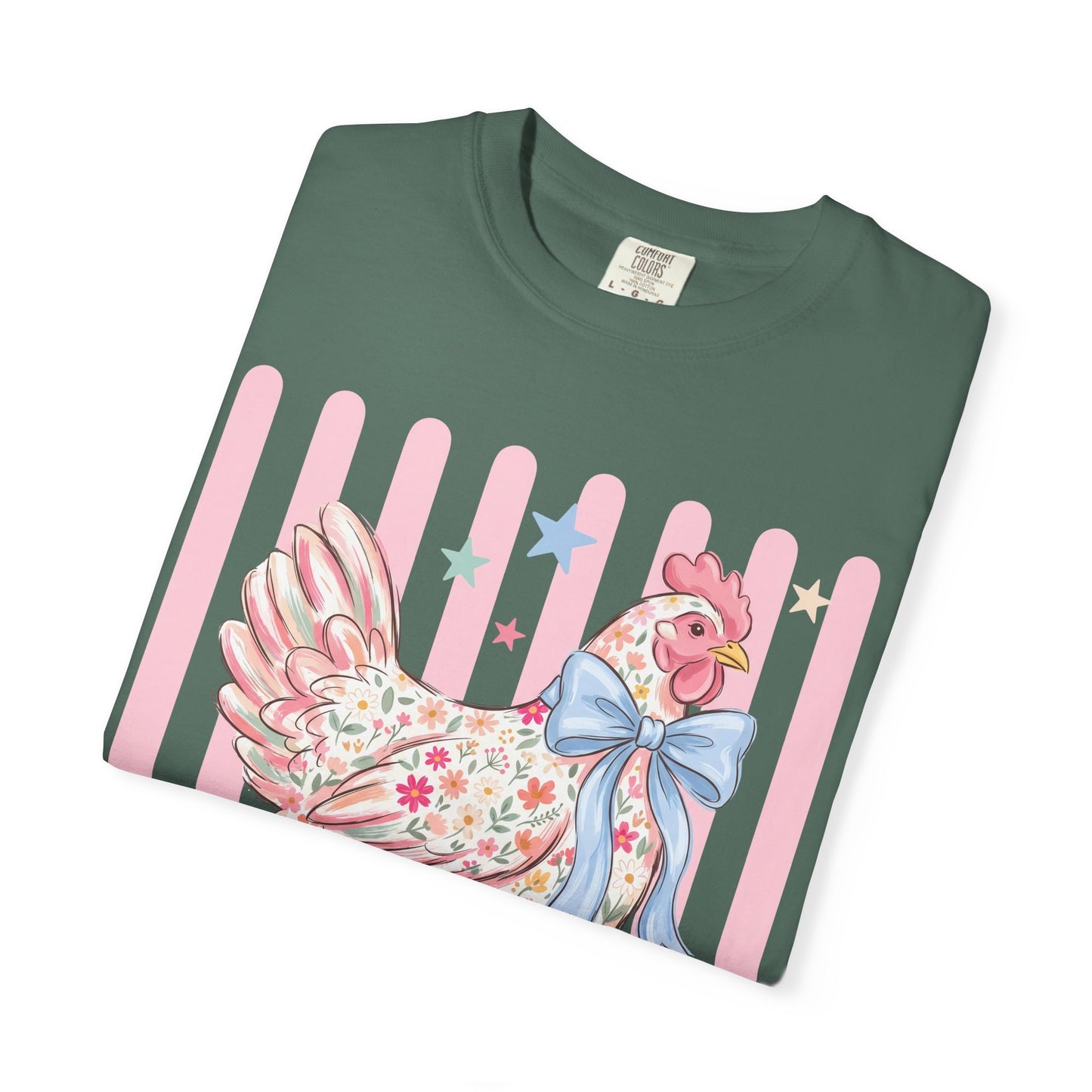 Comfort Colors chicken tee