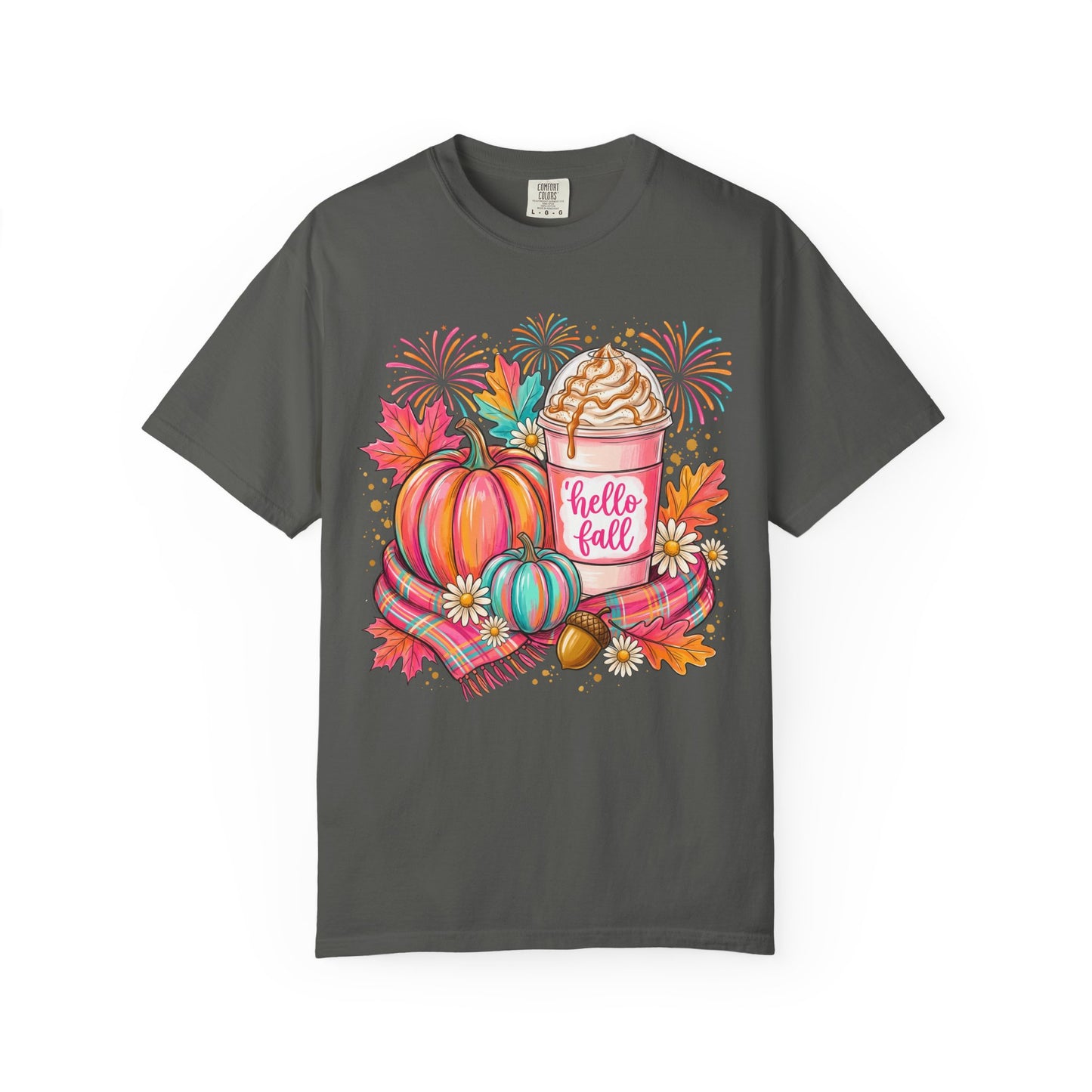 Hello Fall Pumpkin Latte T-Shirt
