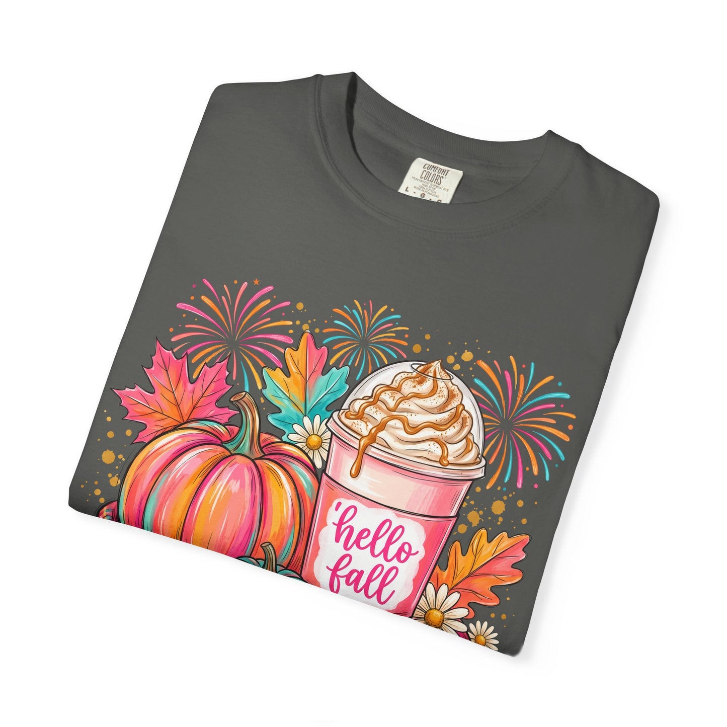Hello Fall Pumpkin Latte T-Shirt