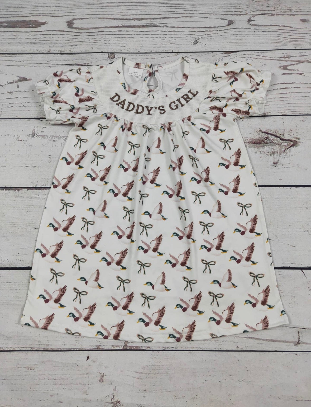Daddy’s girl duck dress