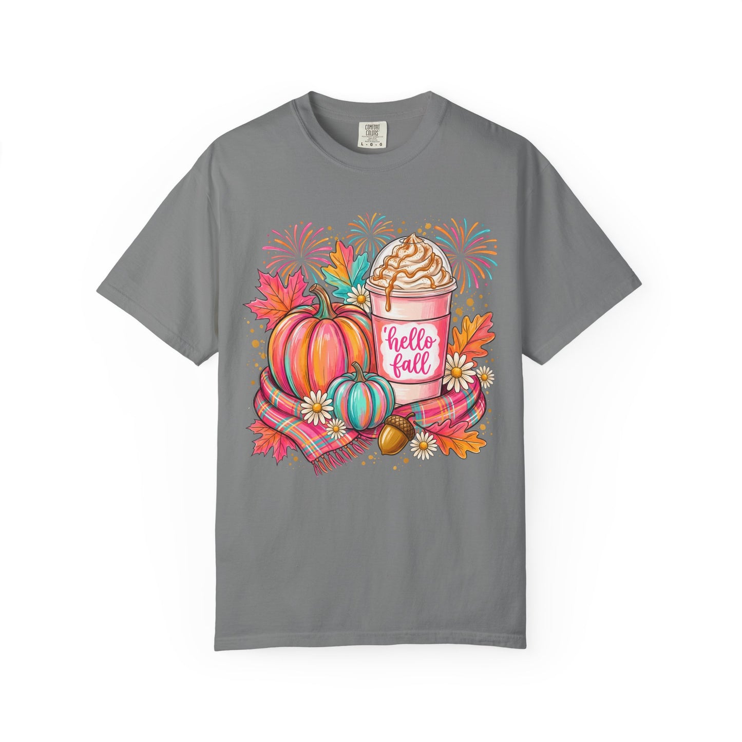 Hello Fall Pumpkin Latte T-Shirt