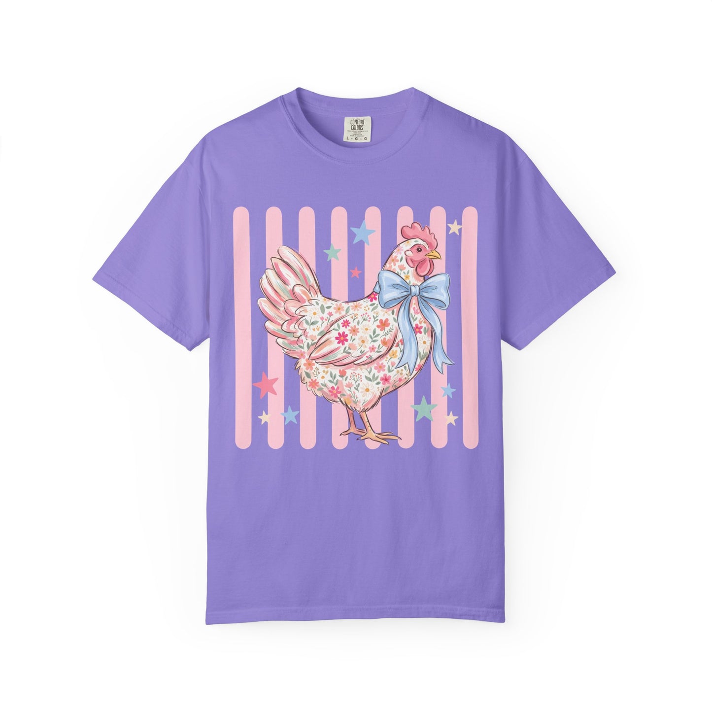 Comfort Colors chicken tee