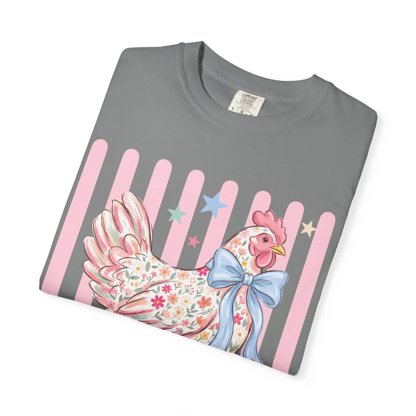Comfort Colors chicken tee