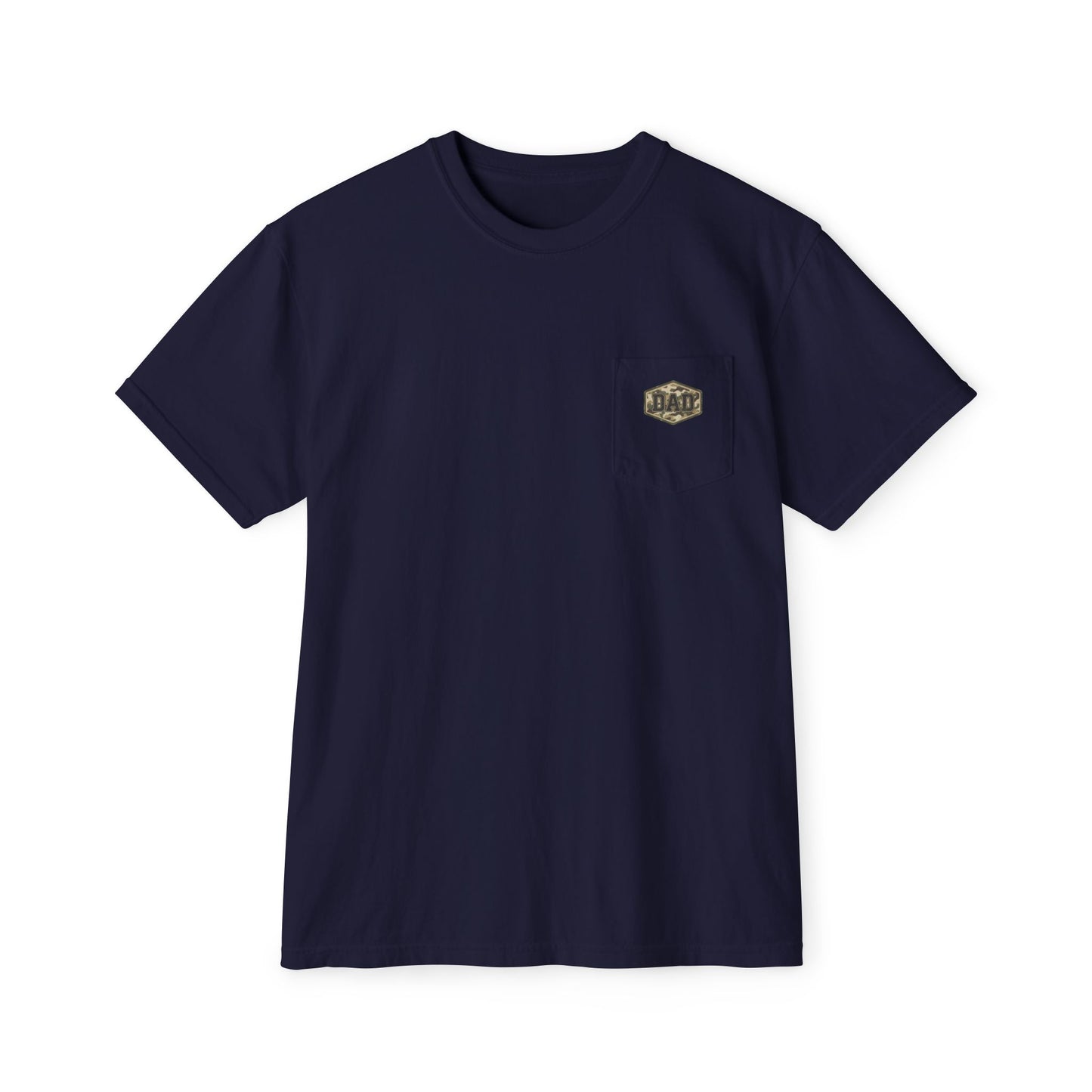 Comfort Colors camo dad shirt