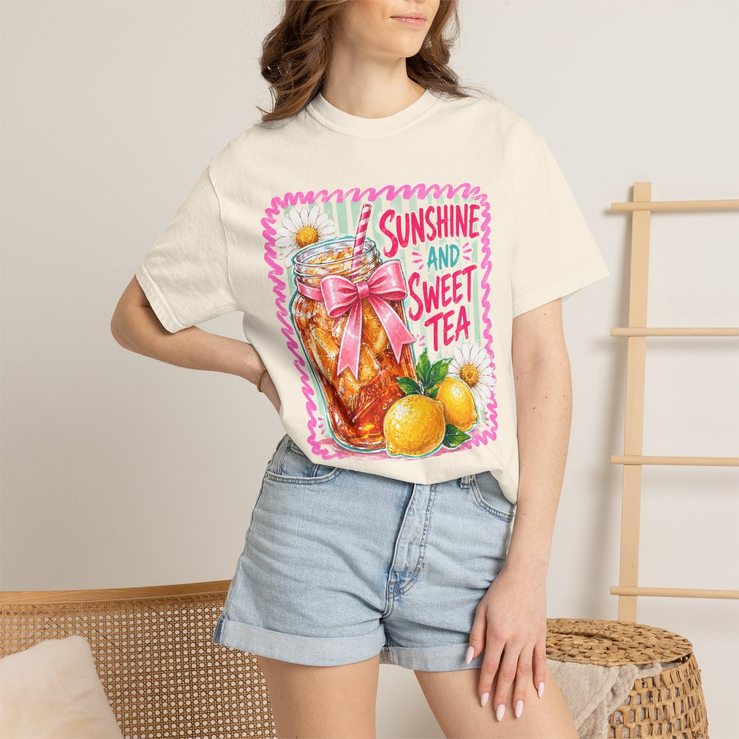 Comfort Colors Sunshine and Sweet Tea T-Shirt