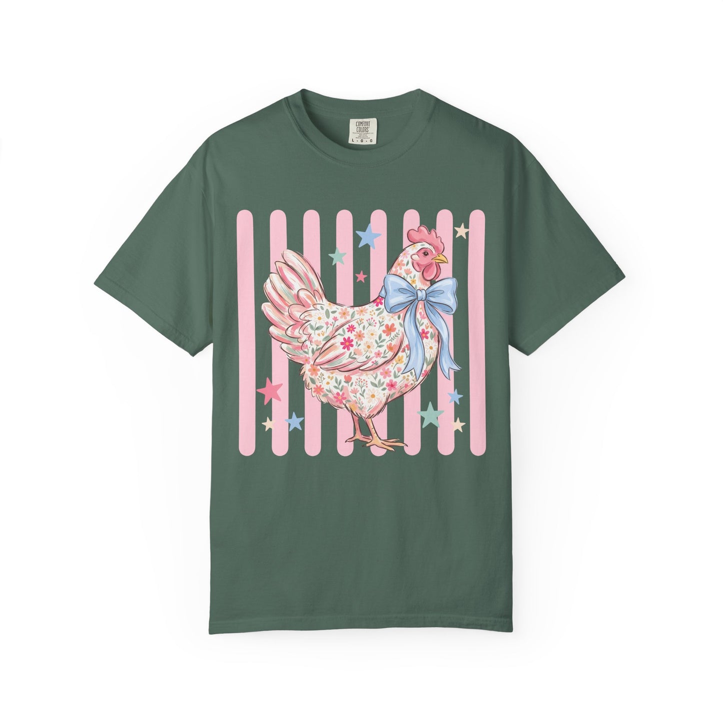Comfort Colors chicken tee