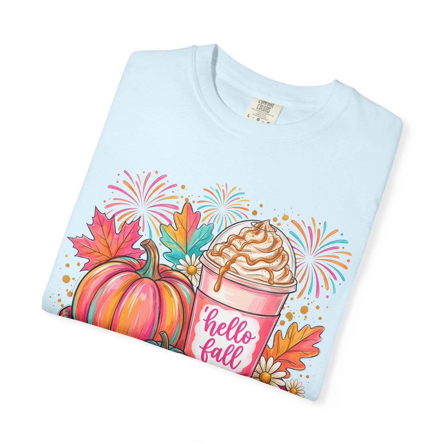 Hello Fall Pumpkin Latte T-Shirt