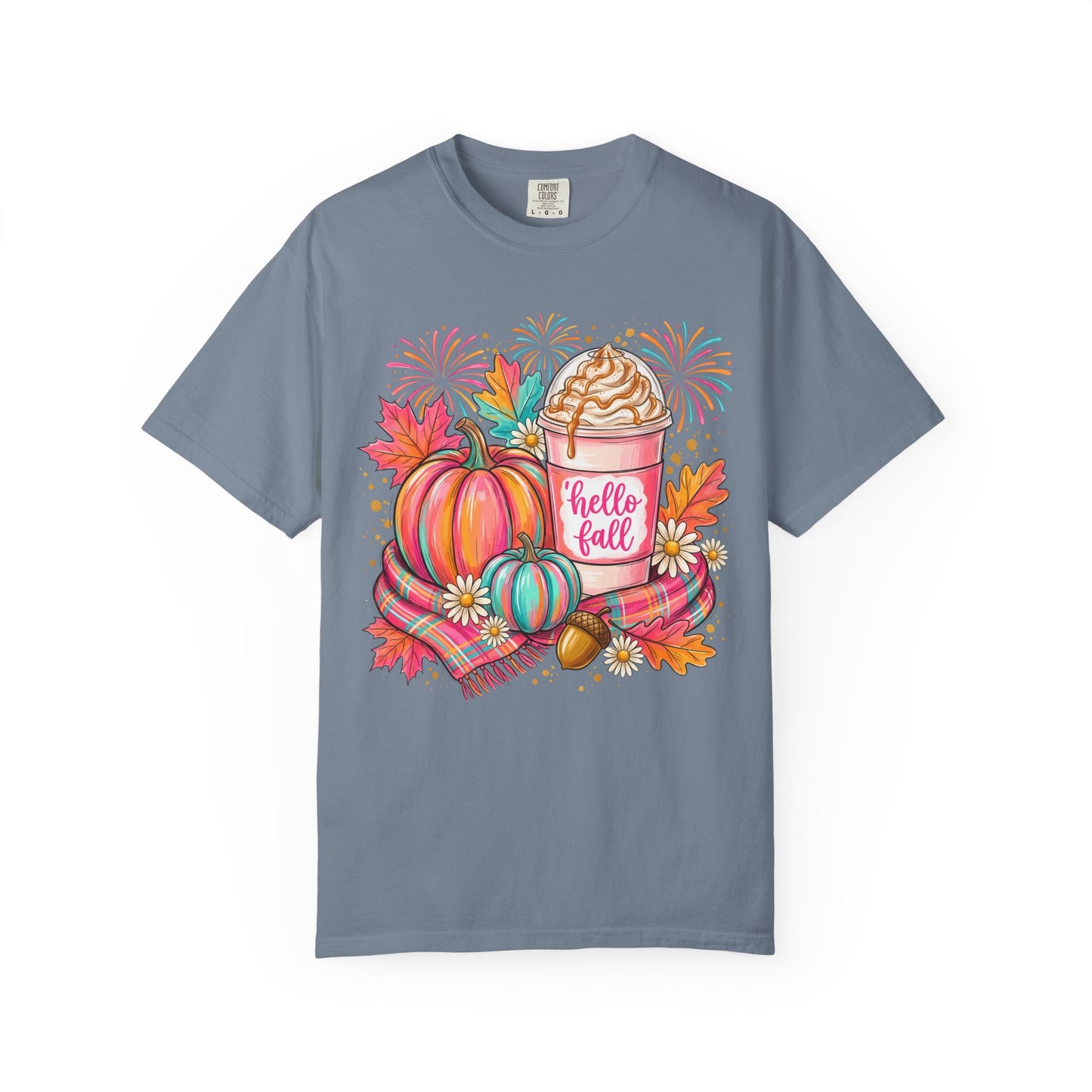 Hello Fall Pumpkin Latte T-Shirt