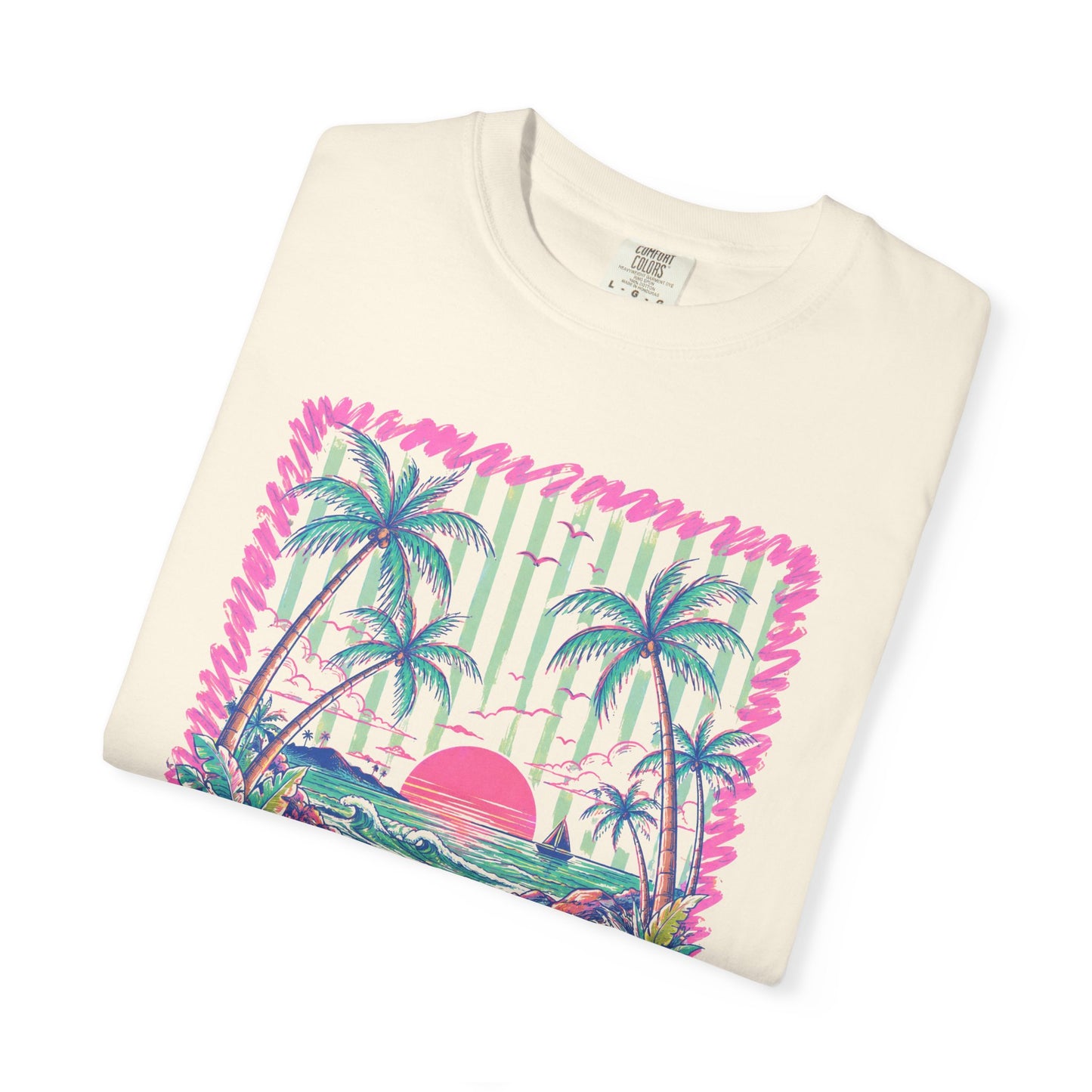 Comfort Colors sunset tee