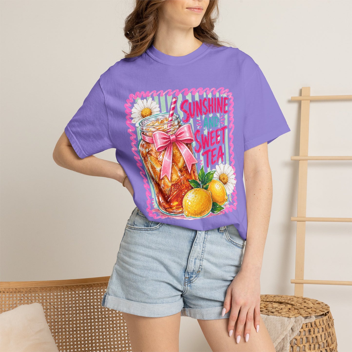 Comfort Colors Sunshine and Sweet Tea T-Shirt