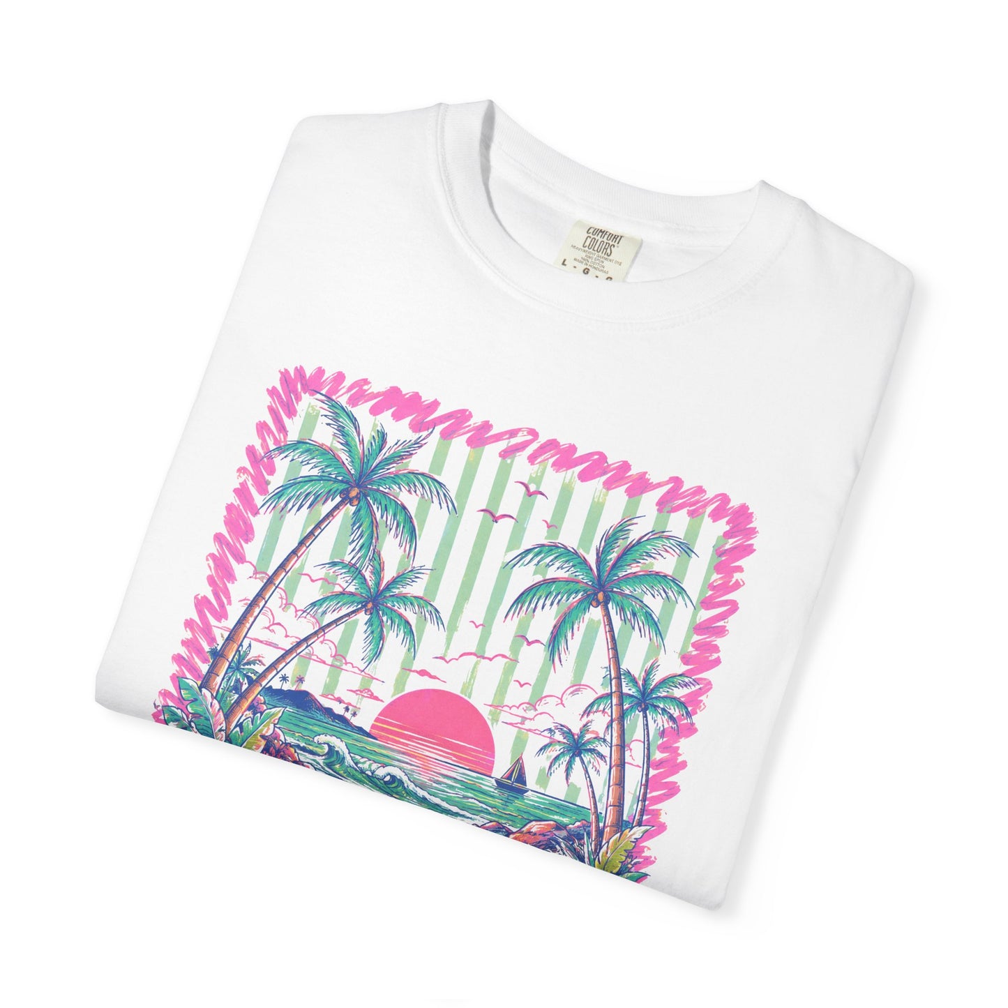 Comfort Colors sunset tee