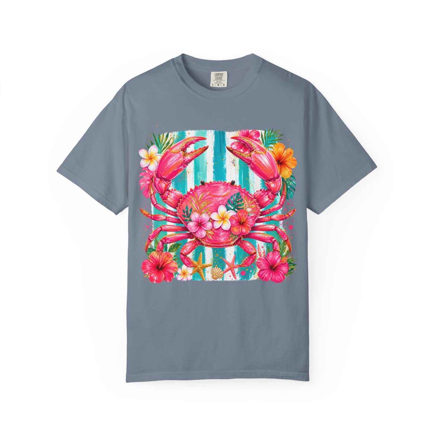 Comfort Colors Tropical Crab Shirt