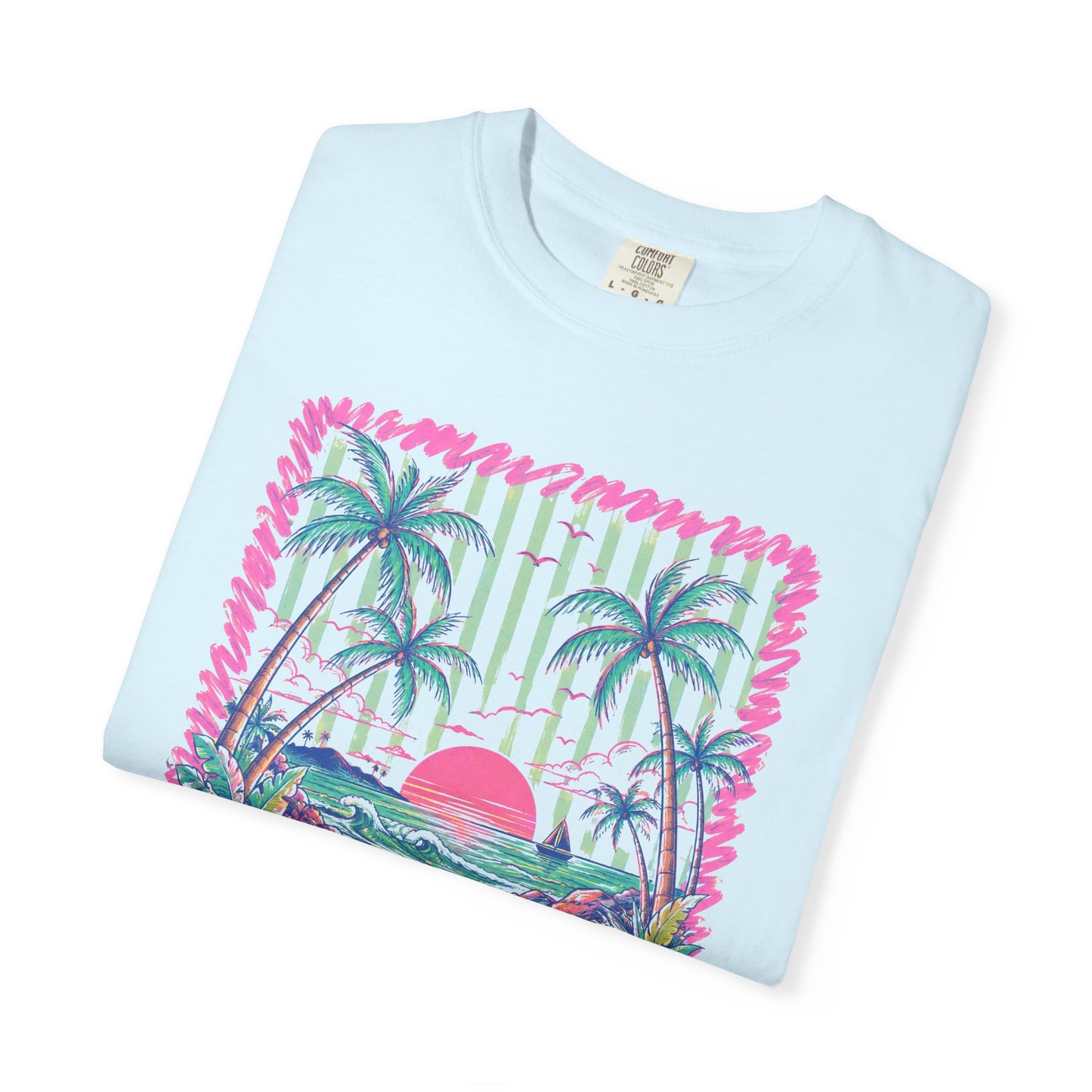Comfort Colors sunset tee