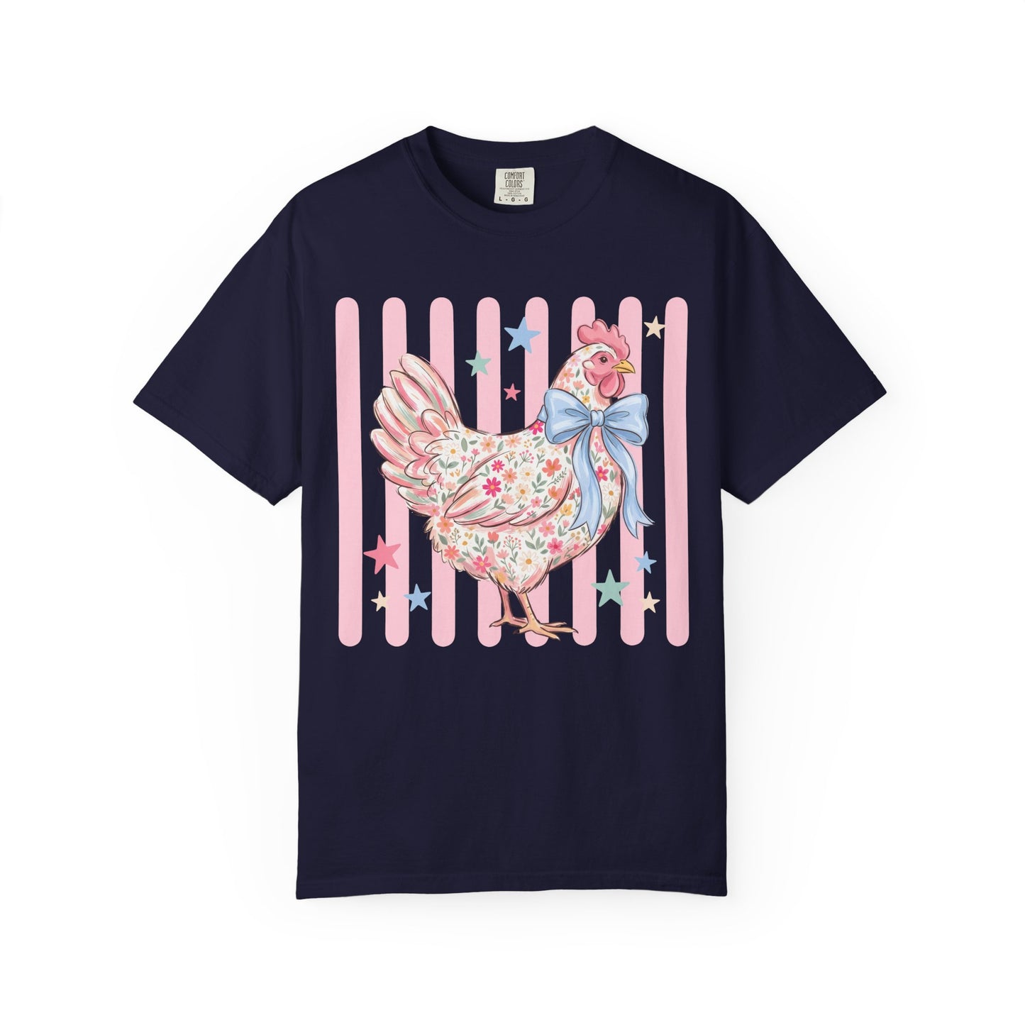 Comfort Colors chicken tee