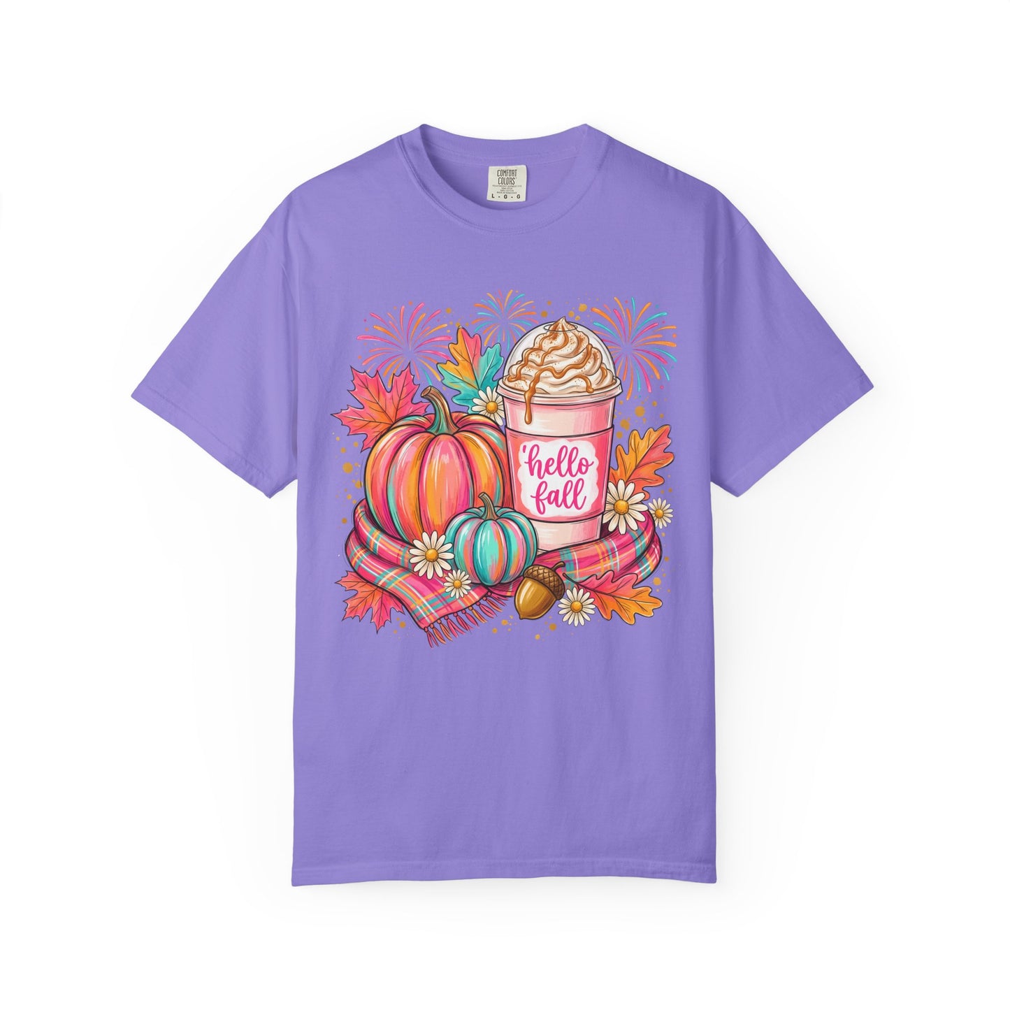 Hello Fall Pumpkin Latte T-Shirt