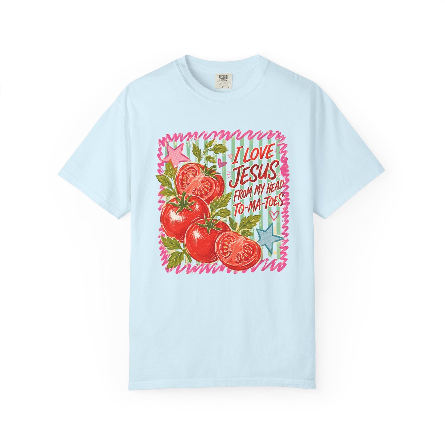 Comfort Colors Jesus Tomato Graphic Tee