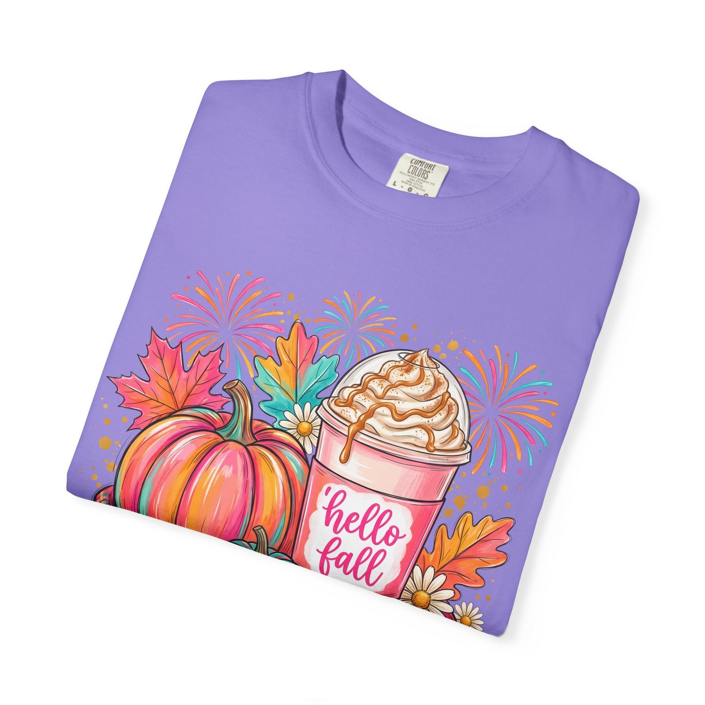 Hello Fall Pumpkin Latte T-Shirt