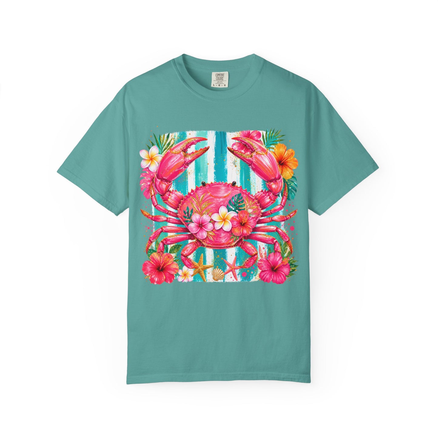 Comfort Colors Tropical Crab Shirt