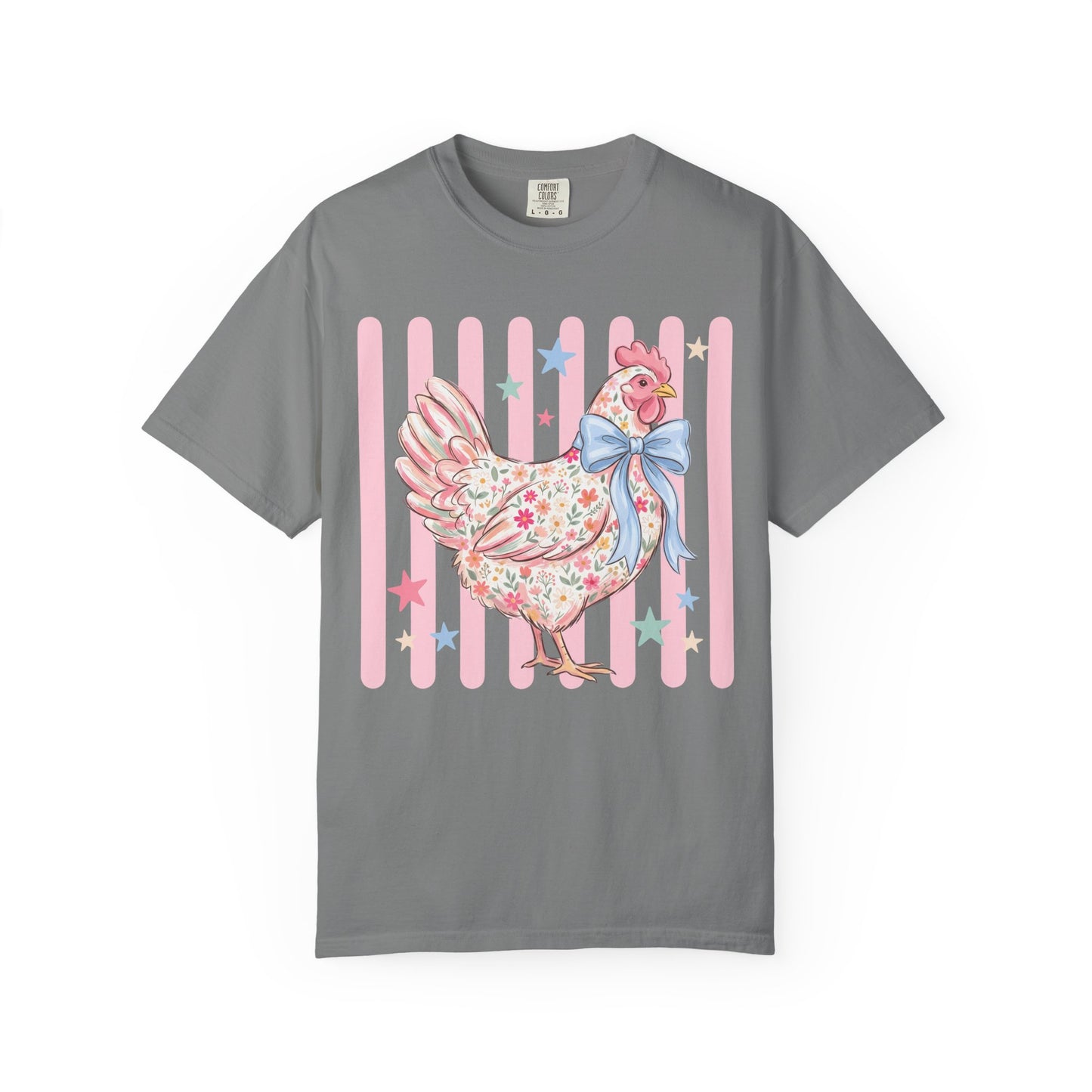 Comfort Colors chicken tee