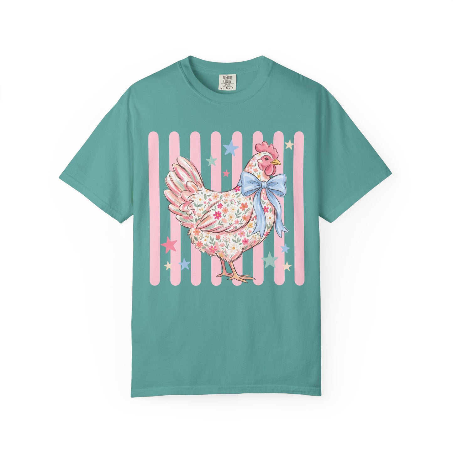 Comfort Colors chicken tee