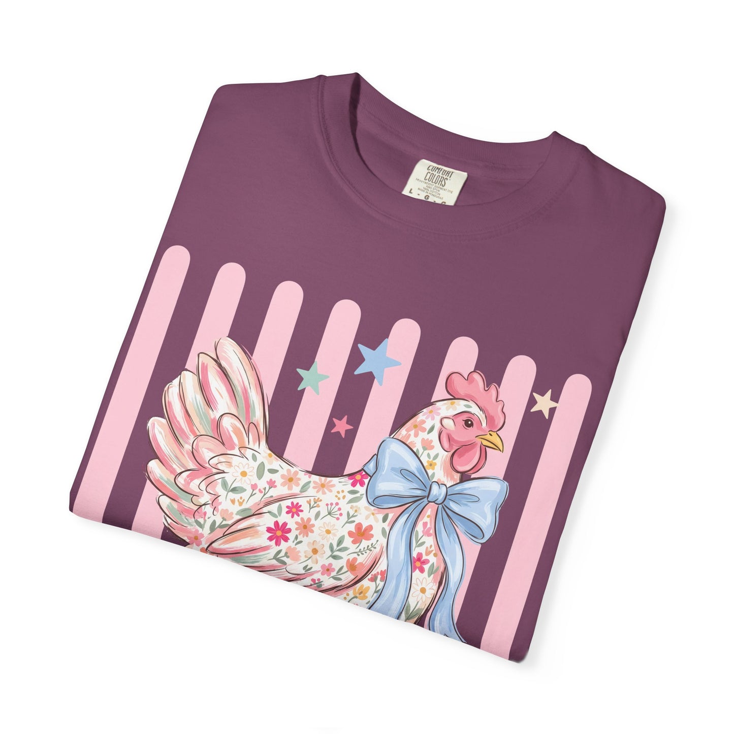 Comfort Colors chicken tee