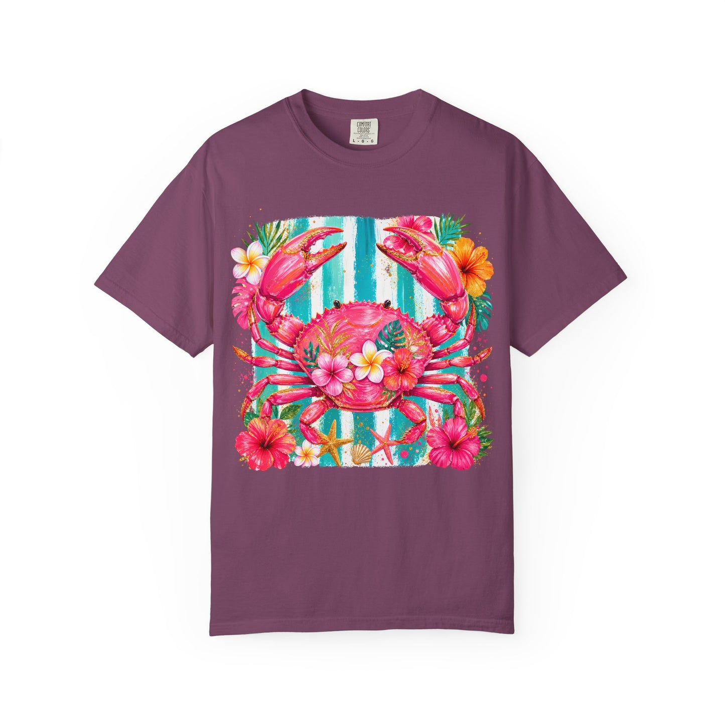 Comfort Colors Tropical Crab Shirt