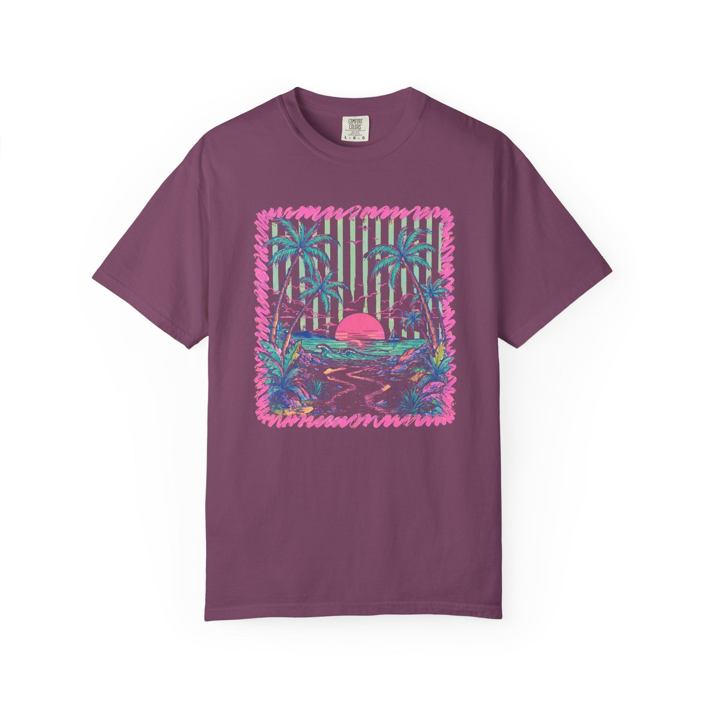 Comfort Colors sunset tee
