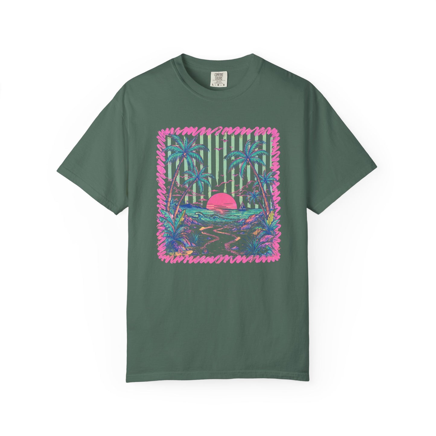 Comfort Colors sunset tee