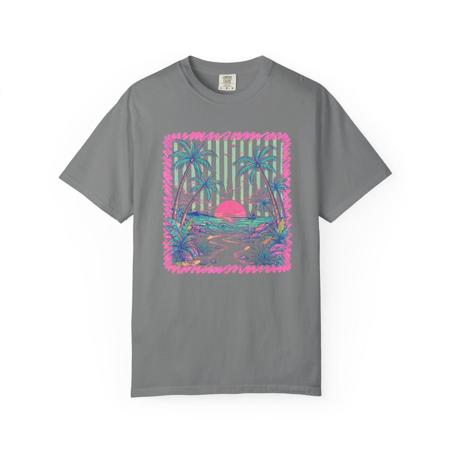 Comfort Colors sunset tee
