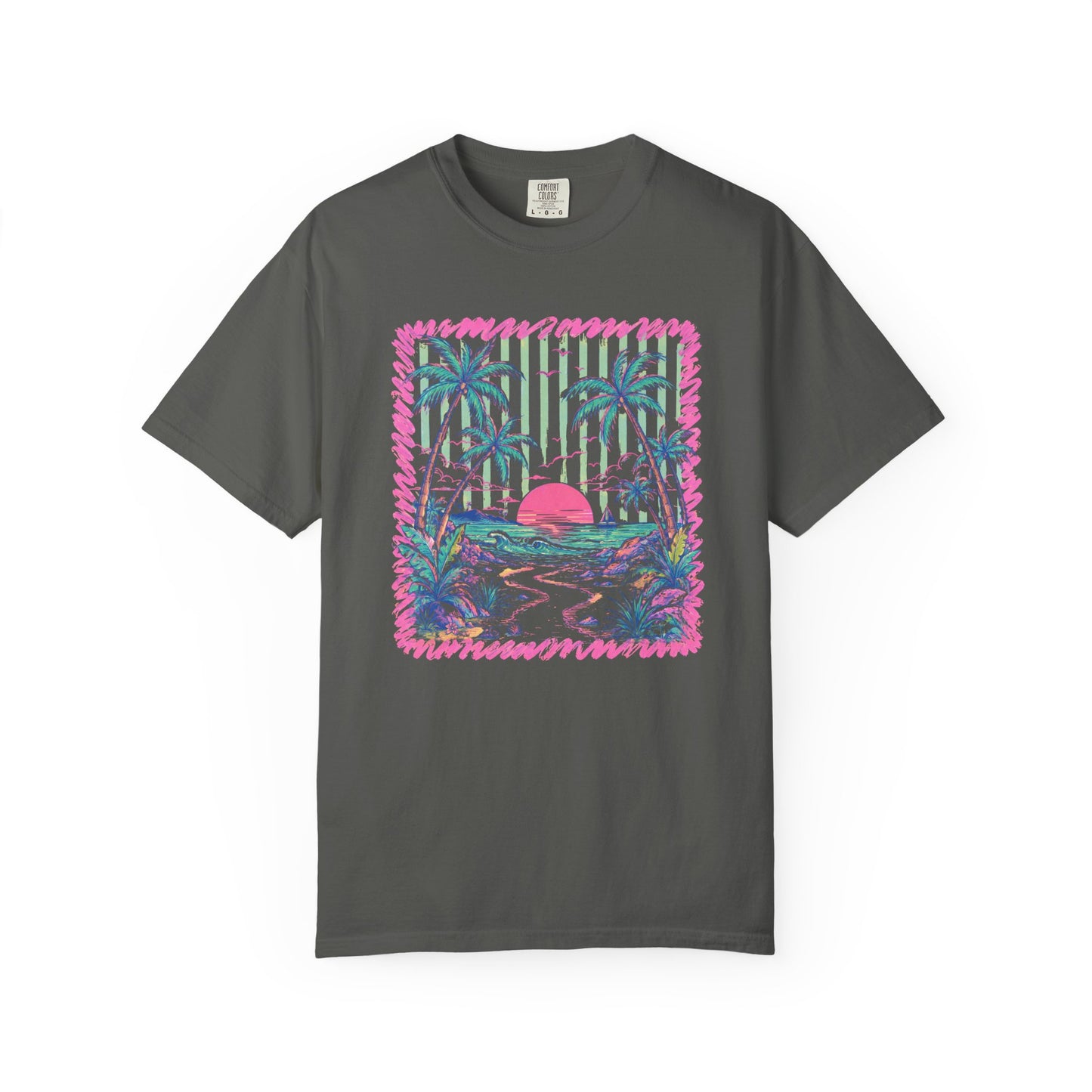 Comfort Colors sunset tee