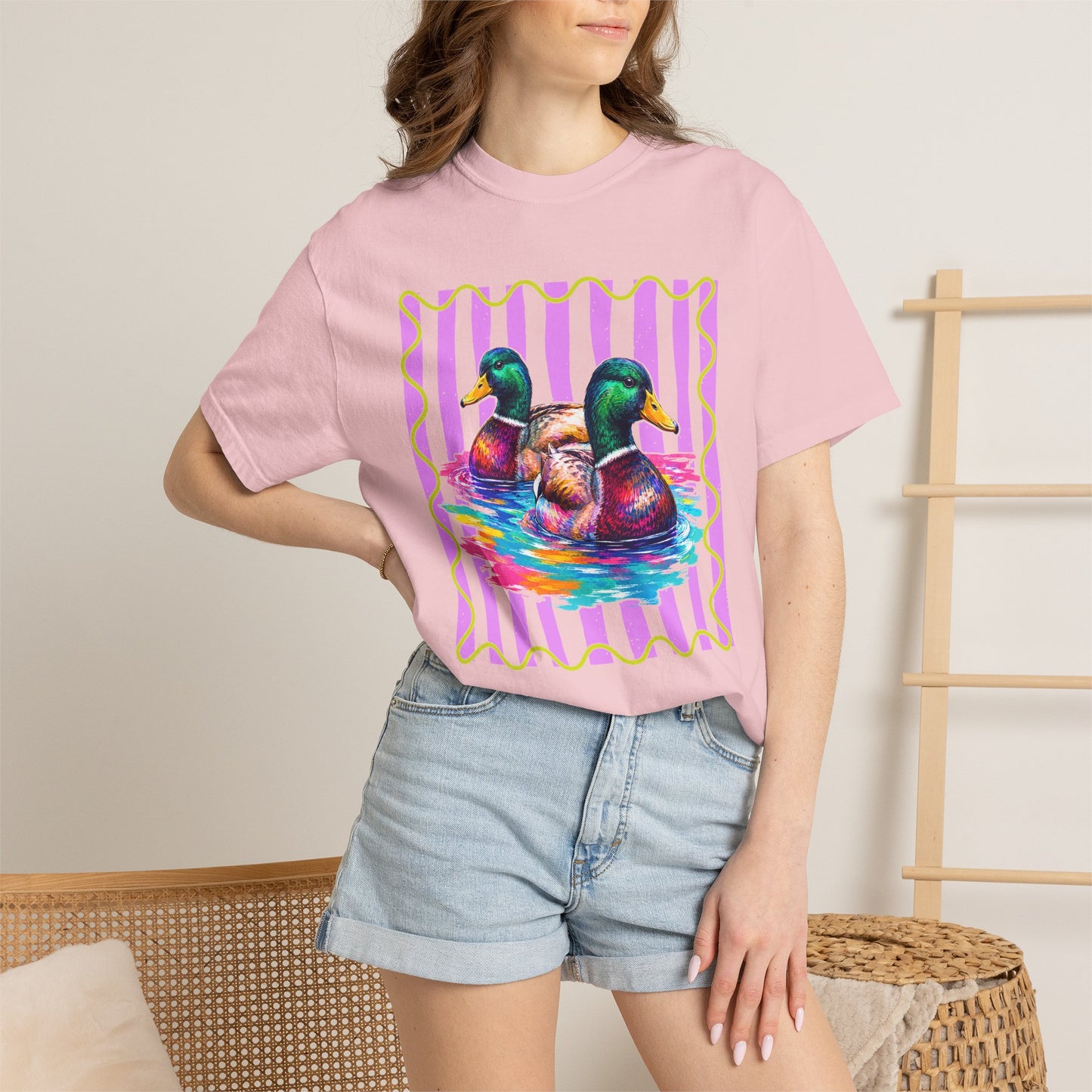 Comfort Colors Mallard Ducks Graphic T-Shirt