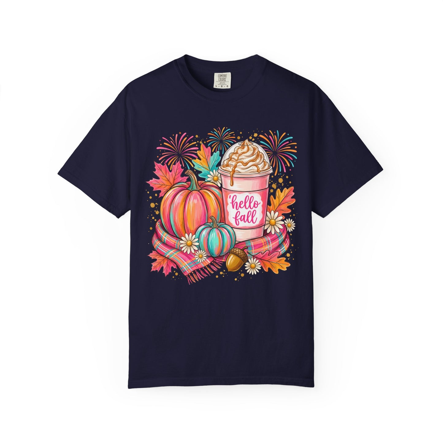 Hello Fall Pumpkin Latte T-Shirt