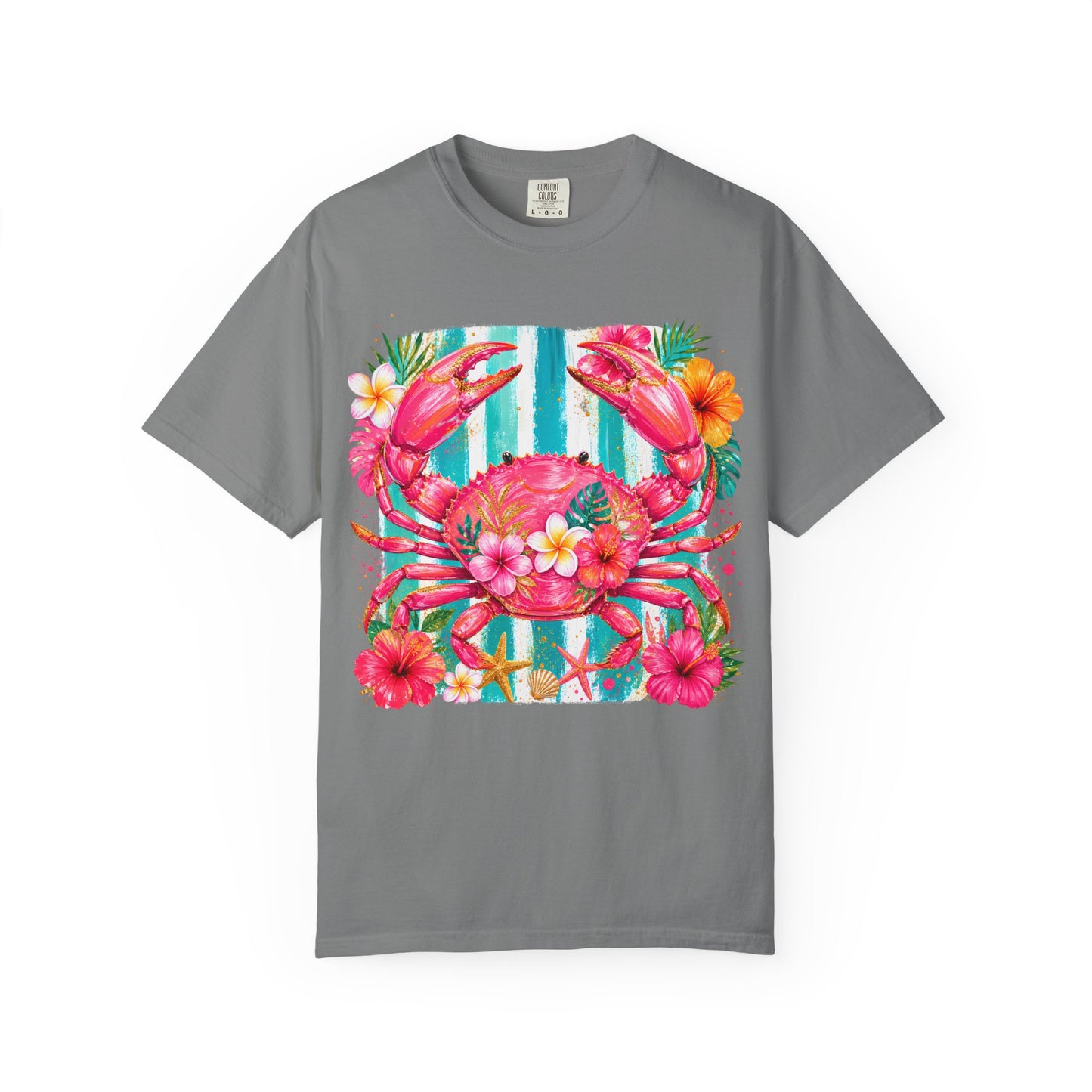 Comfort Colors Tropical Crab Shirt