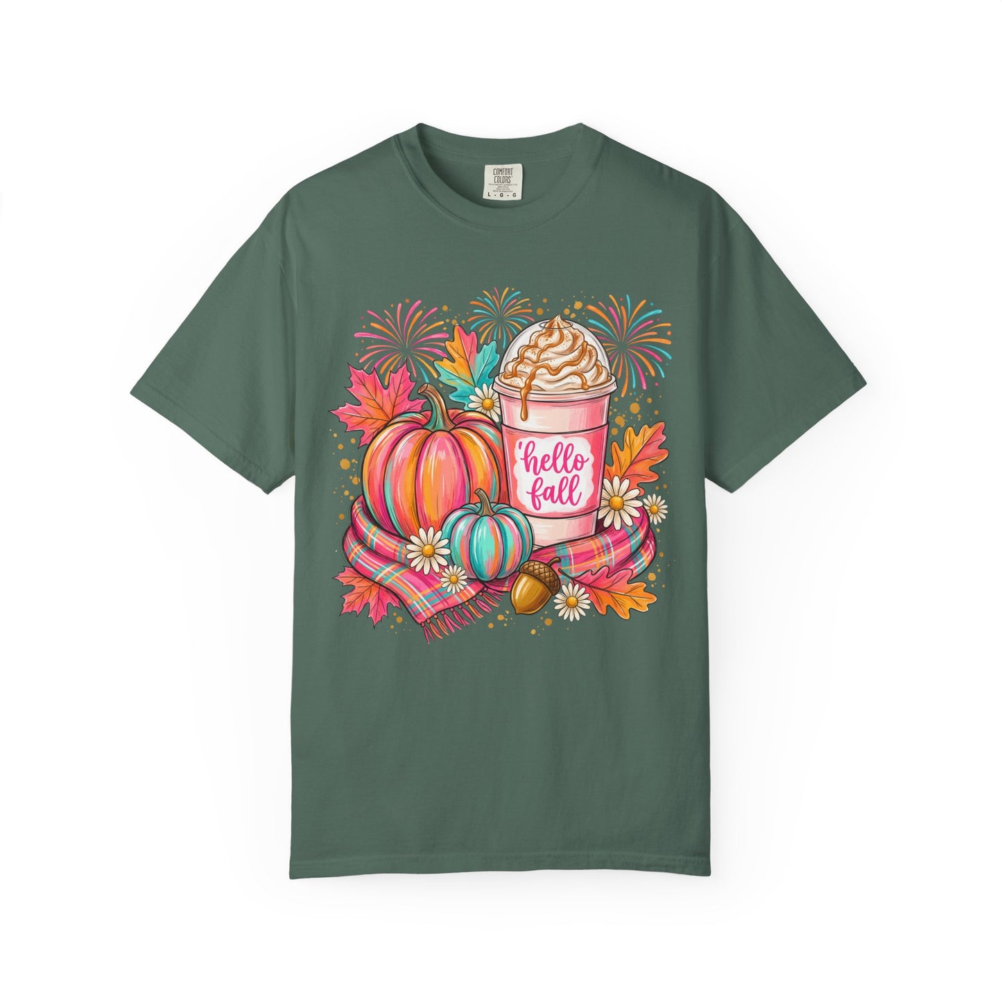 Hello Fall Pumpkin Latte T-Shirt