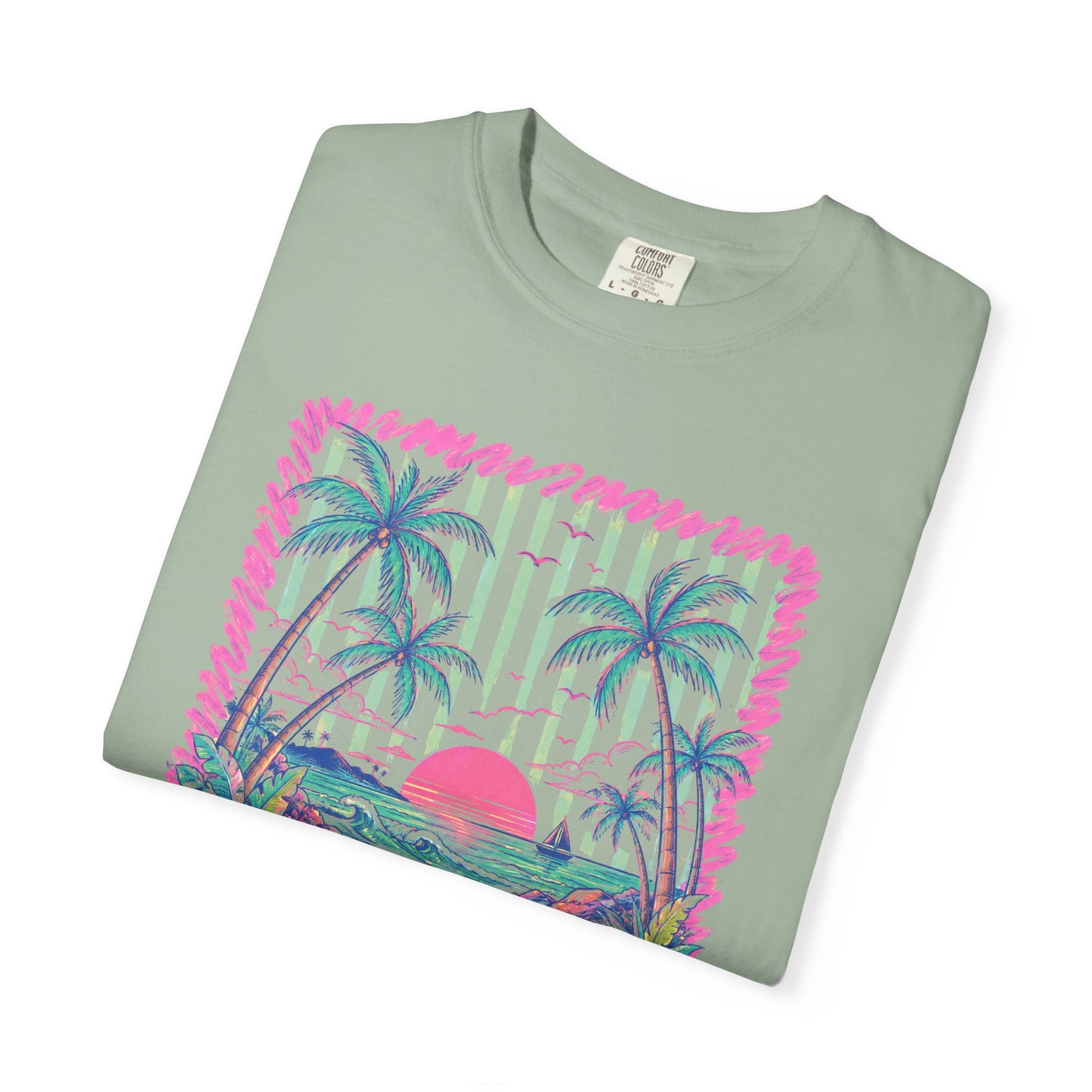 Comfort Colors sunset tee