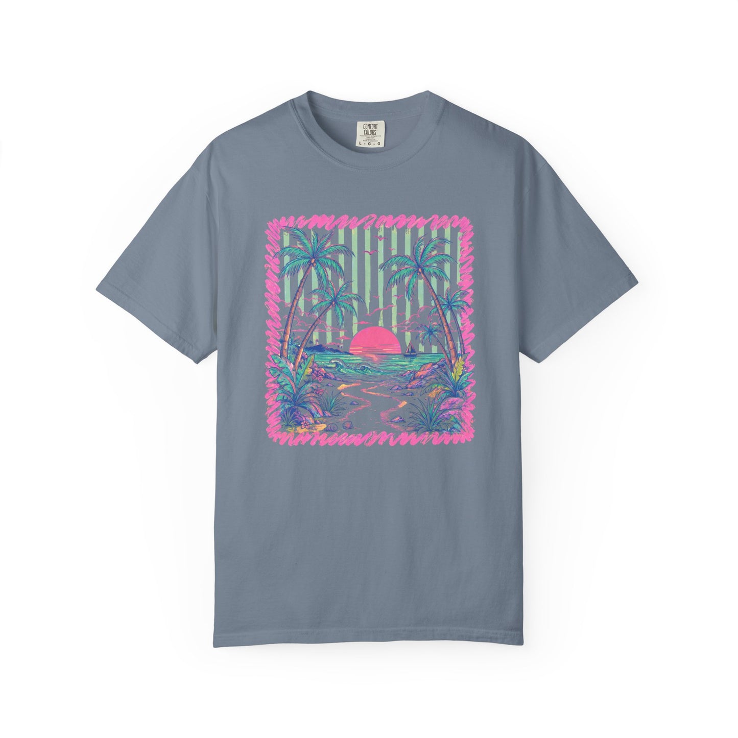 Comfort Colors sunset tee