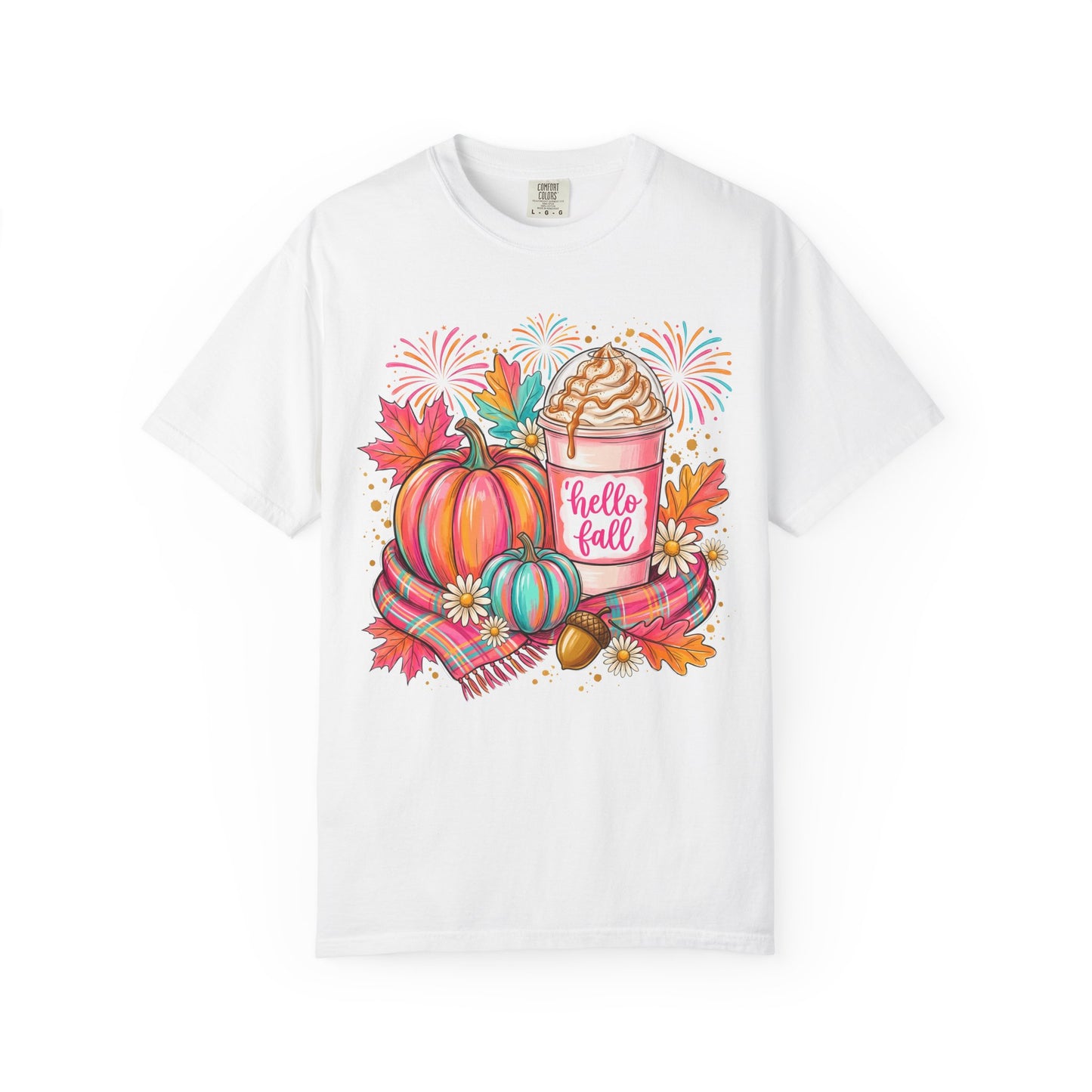 Hello Fall Pumpkin Latte T-Shirt