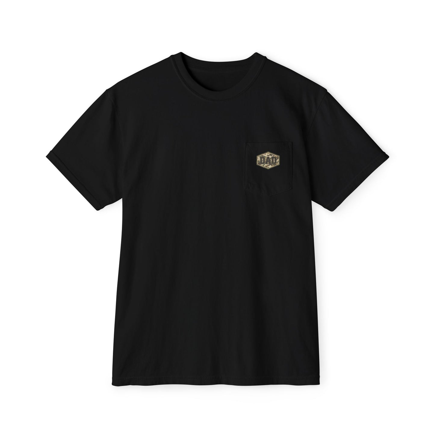 Comfort Colors camo dad shirt