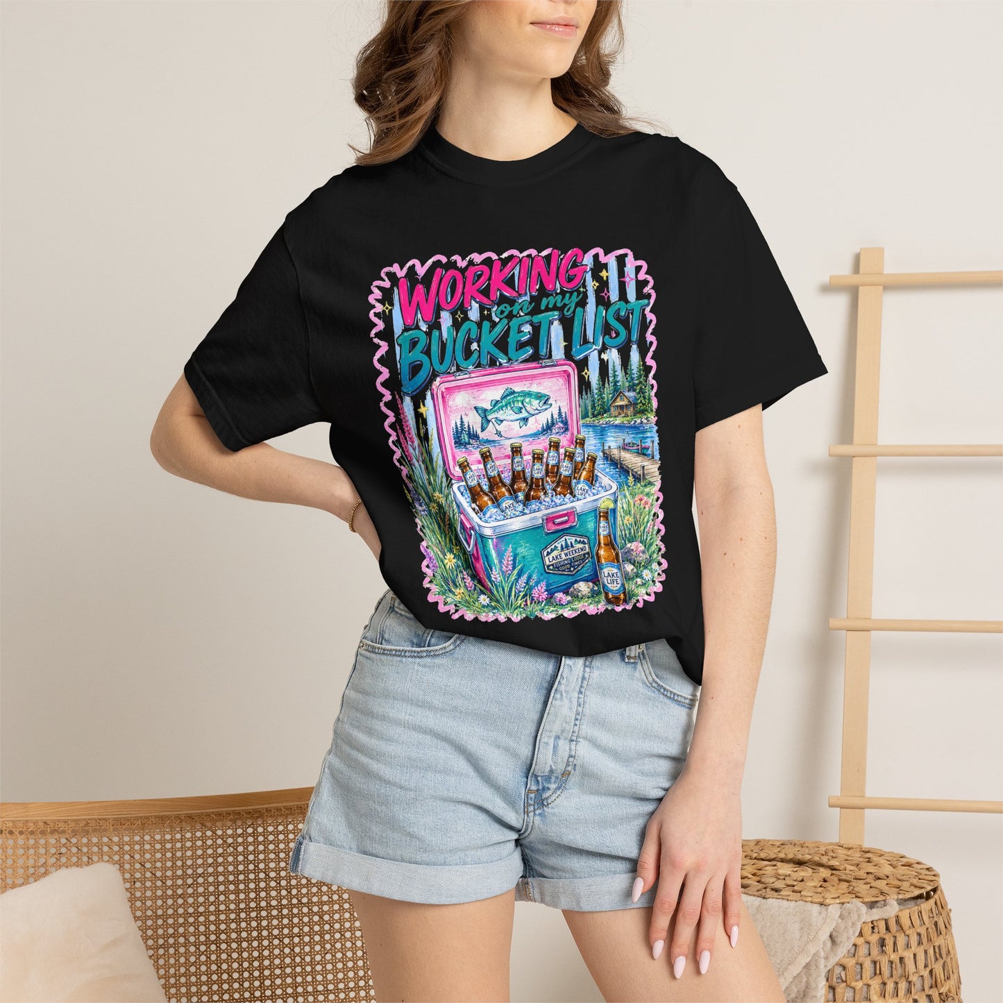Comfort Colors Working on My Bucket List T-Shirt