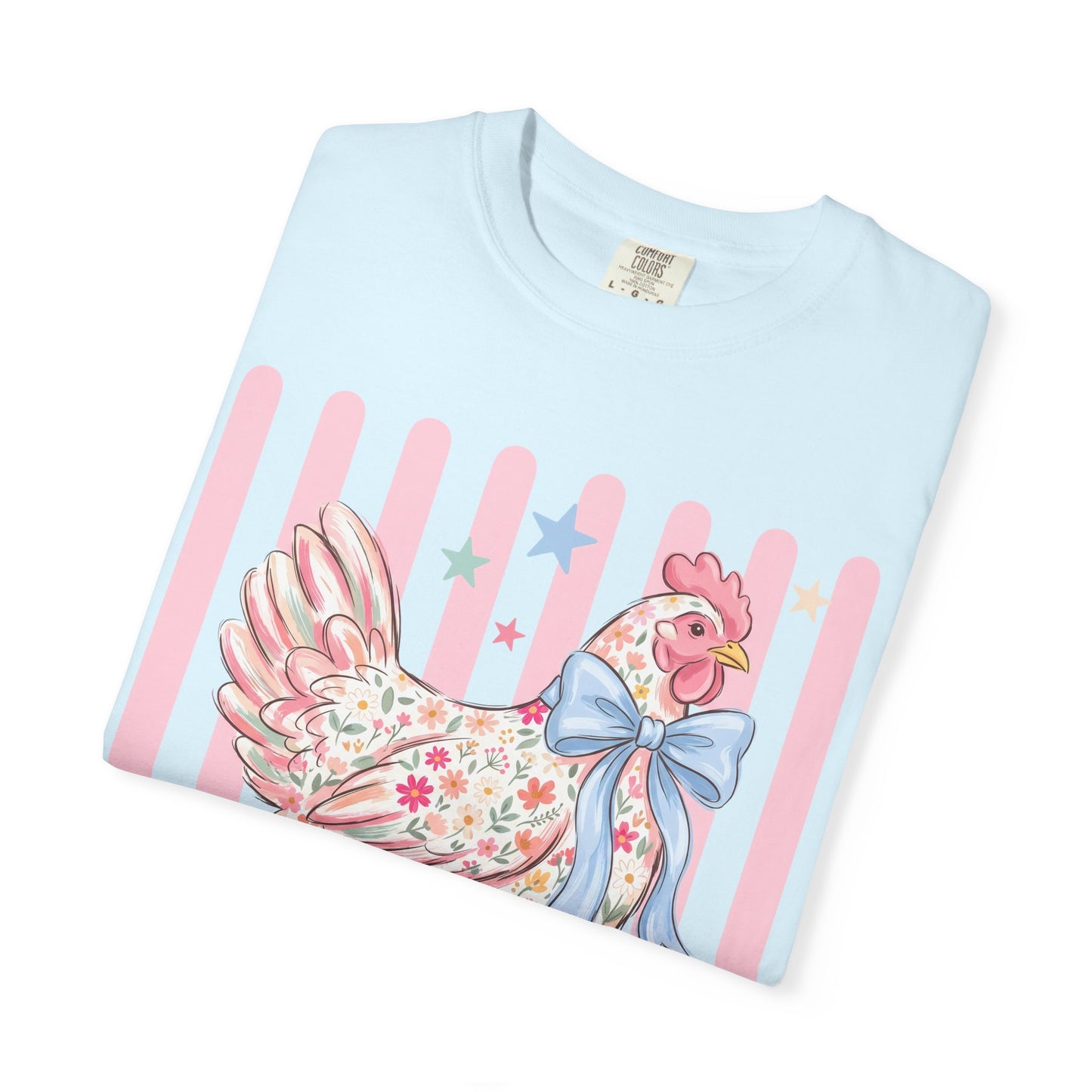 Comfort Colors chicken tee