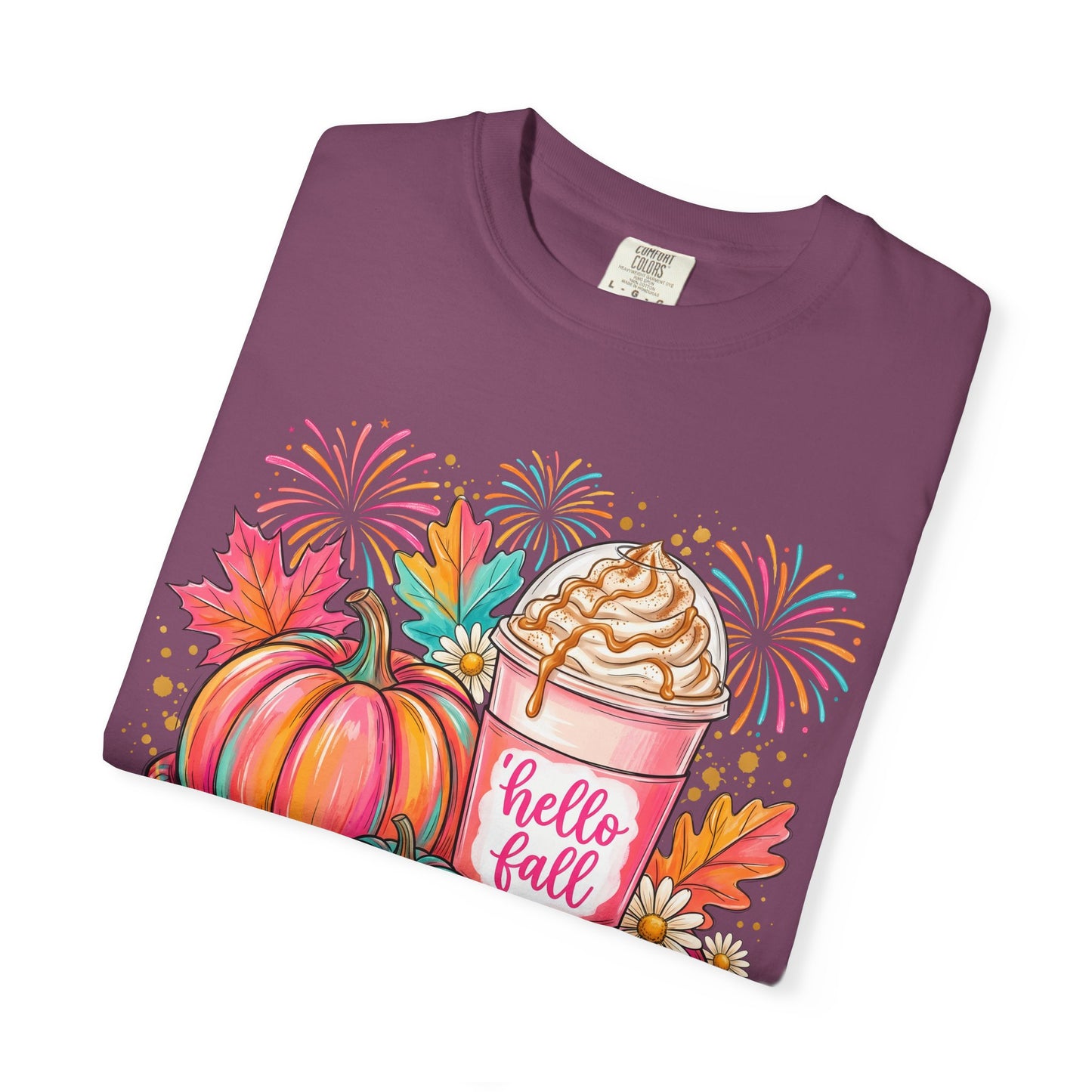 Hello Fall Pumpkin Latte T-Shirt
