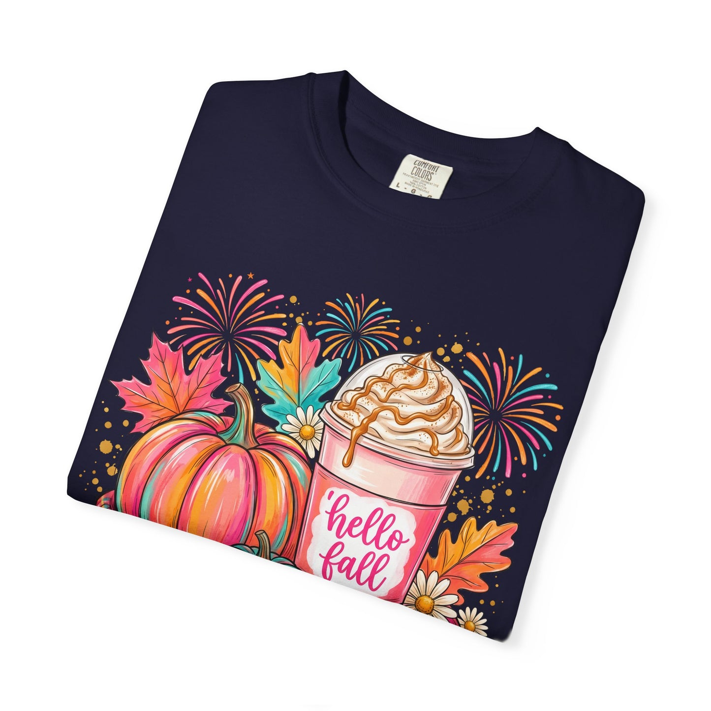 Hello Fall Pumpkin Latte T-Shirt