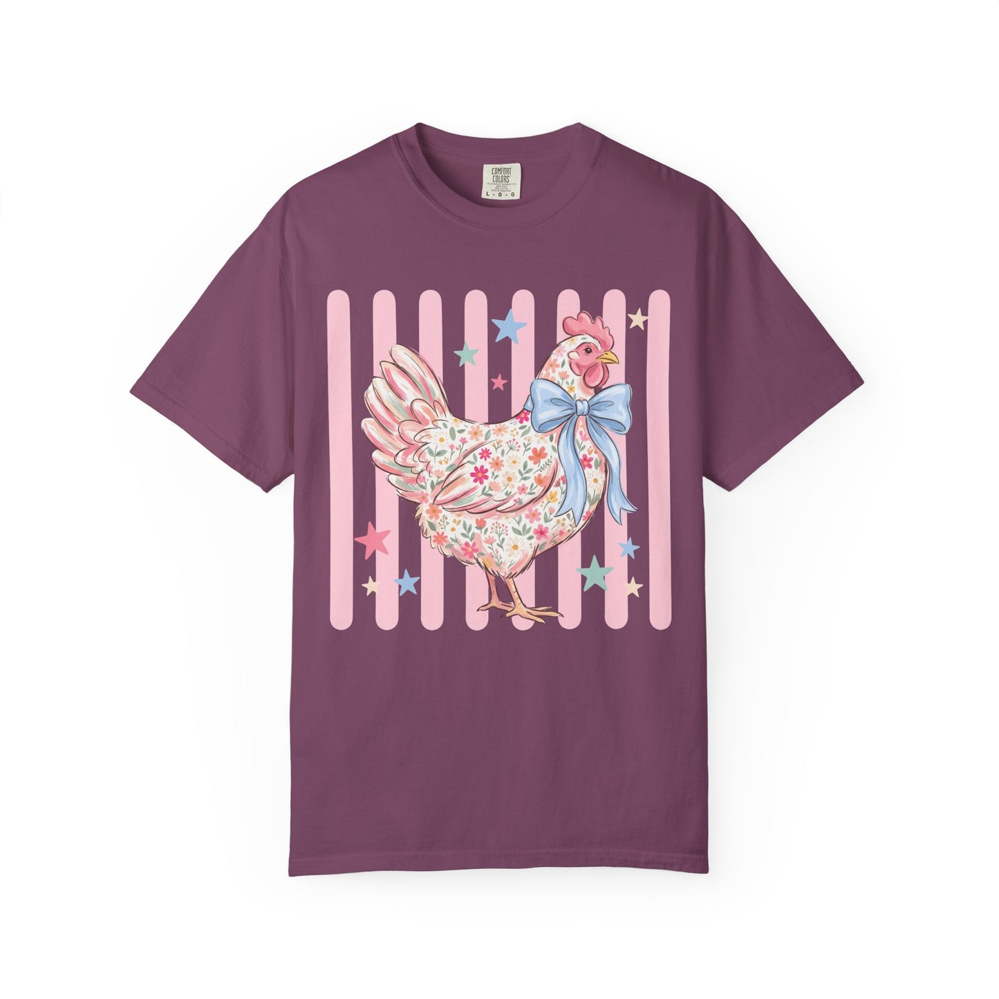 Comfort Colors chicken tee