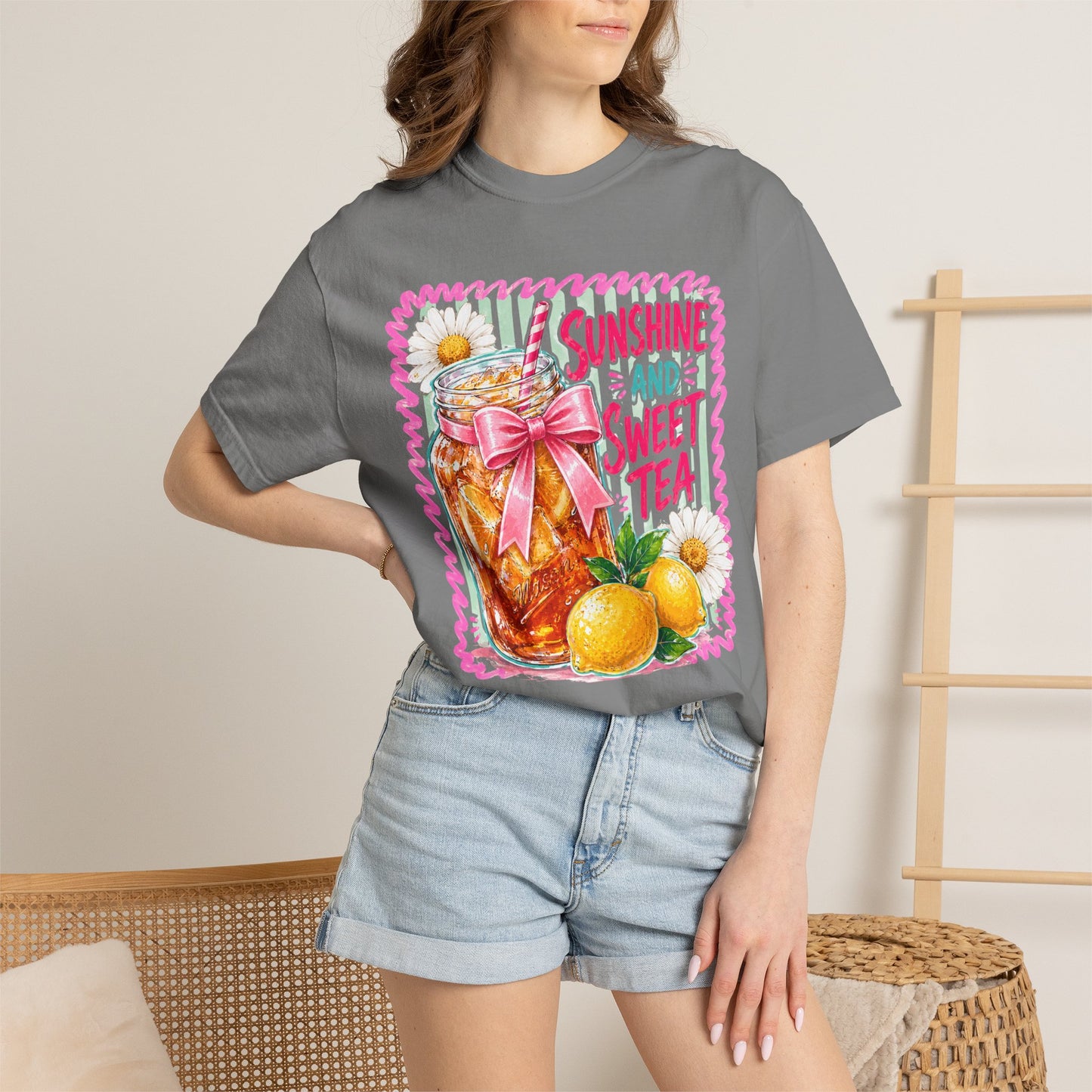 Comfort Colors Sunshine and Sweet Tea T-Shirt