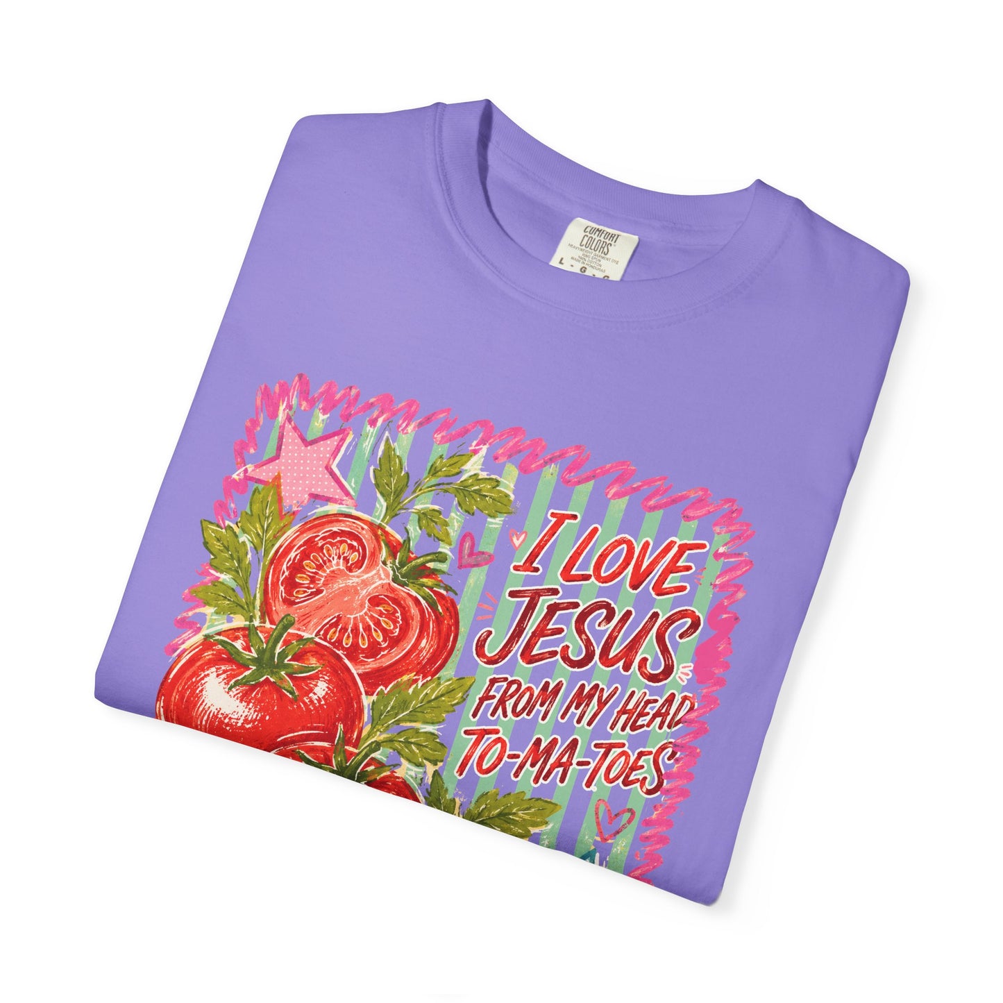 Comfort Colors Jesus Tomato Graphic Tee