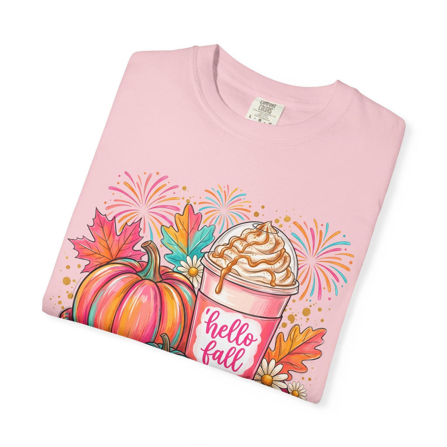 Hello Fall Pumpkin Latte T-Shirt