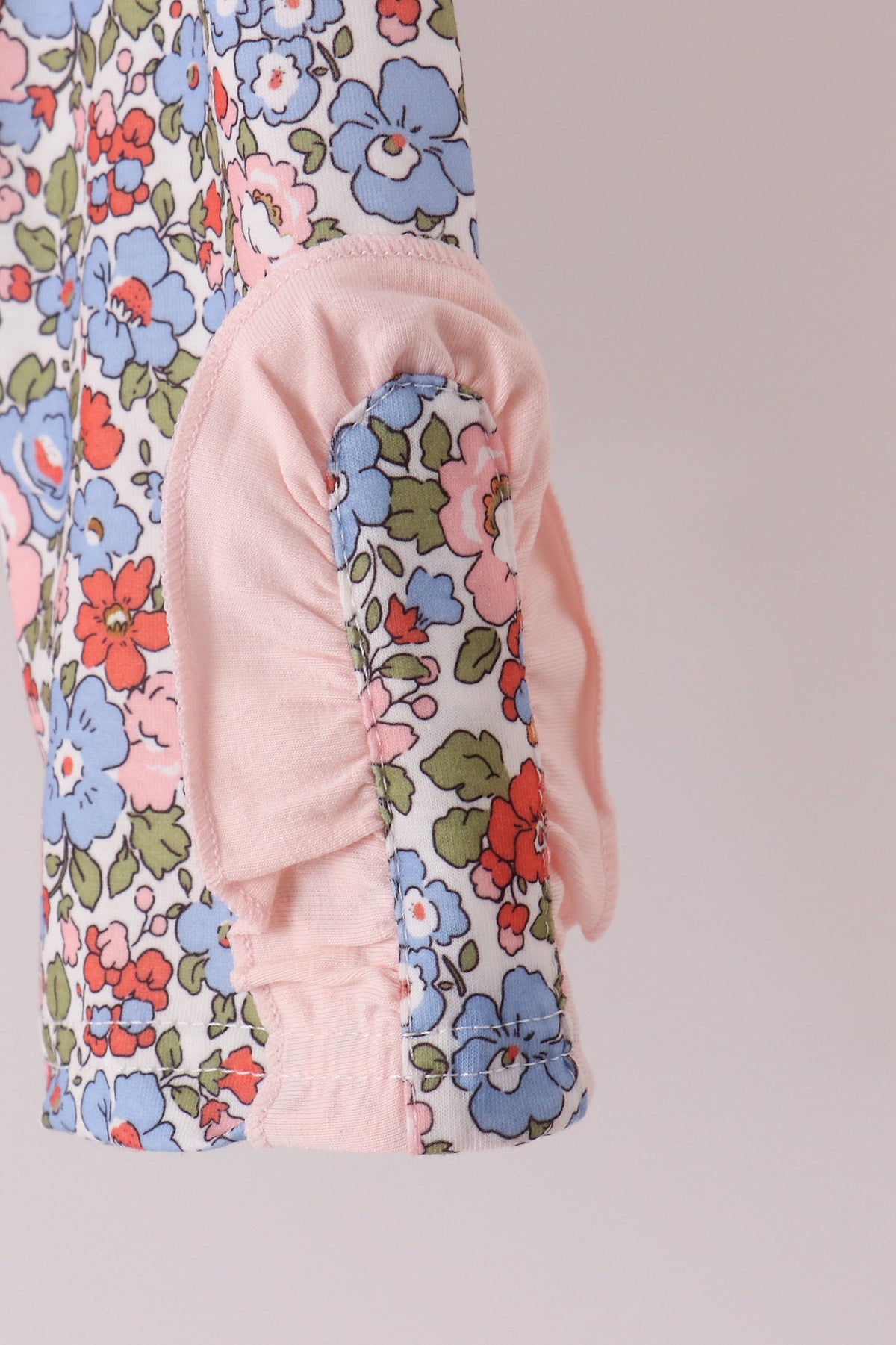 Pink Chicken Applique Ruffle Pants Set